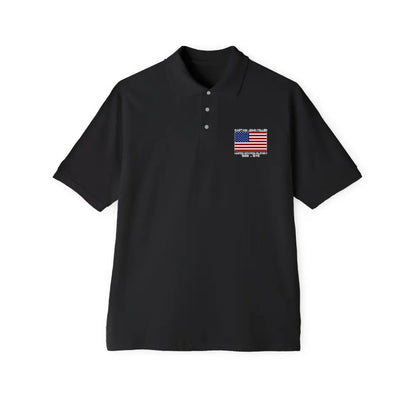 Mens Personalized Veteran Polo Shirt