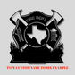 Personalized Metal Firefighter Sign-Texas Edition