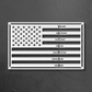 United States Veteran American Flag Metal Wall Sign