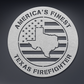 America's Finest Texas Firefighter Metal Wall Sign