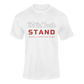 WE THE PEOPLE "STAND" WITH FIREFIGHTERS T-SHIRT