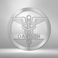 Personalized Medical Hero Steel Sign