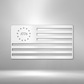 1776 American Flag Steel Sign (5 Colors)