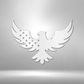 Patriotic American Eagle Steel Sign (5 Colors)