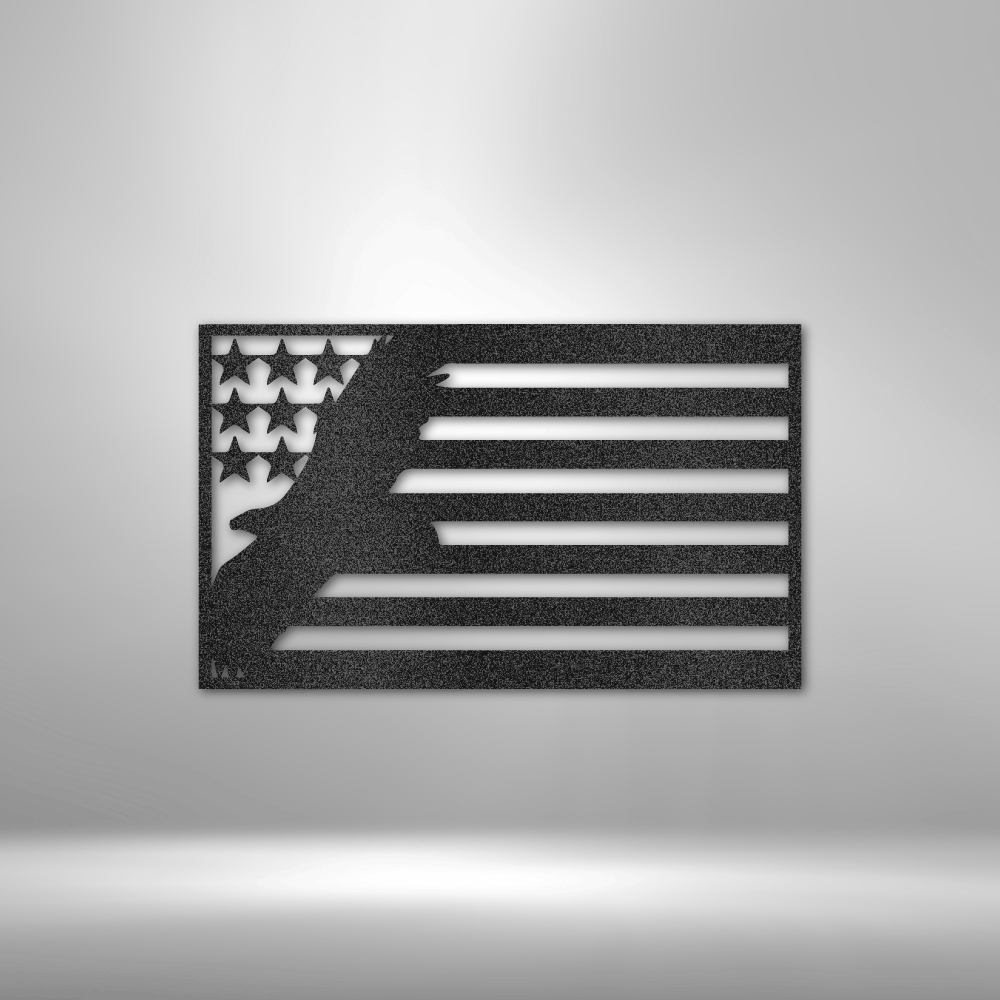 USA Eagle - Steel Sign (5 Colors)