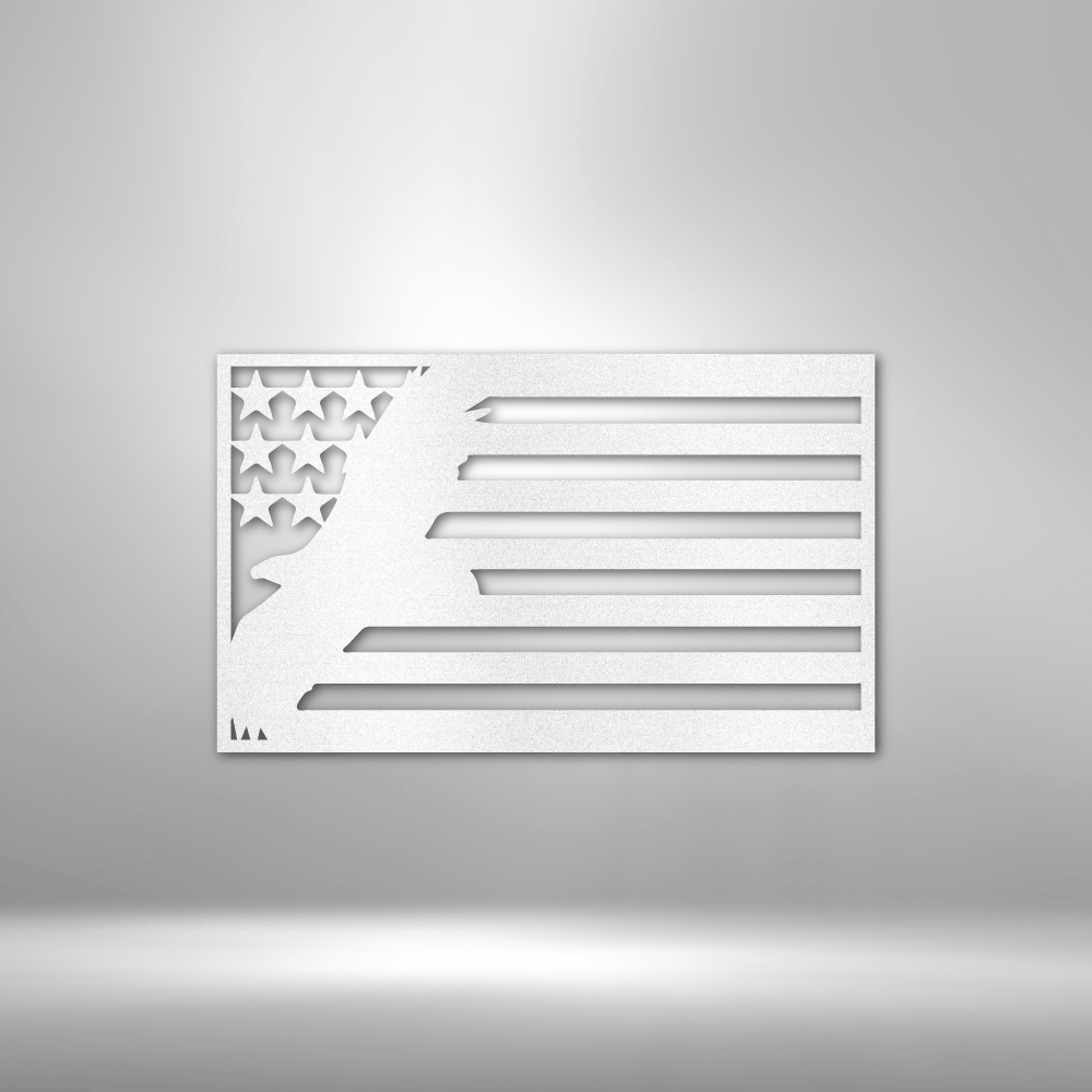 USA Eagle - Steel Sign (5 Colors)